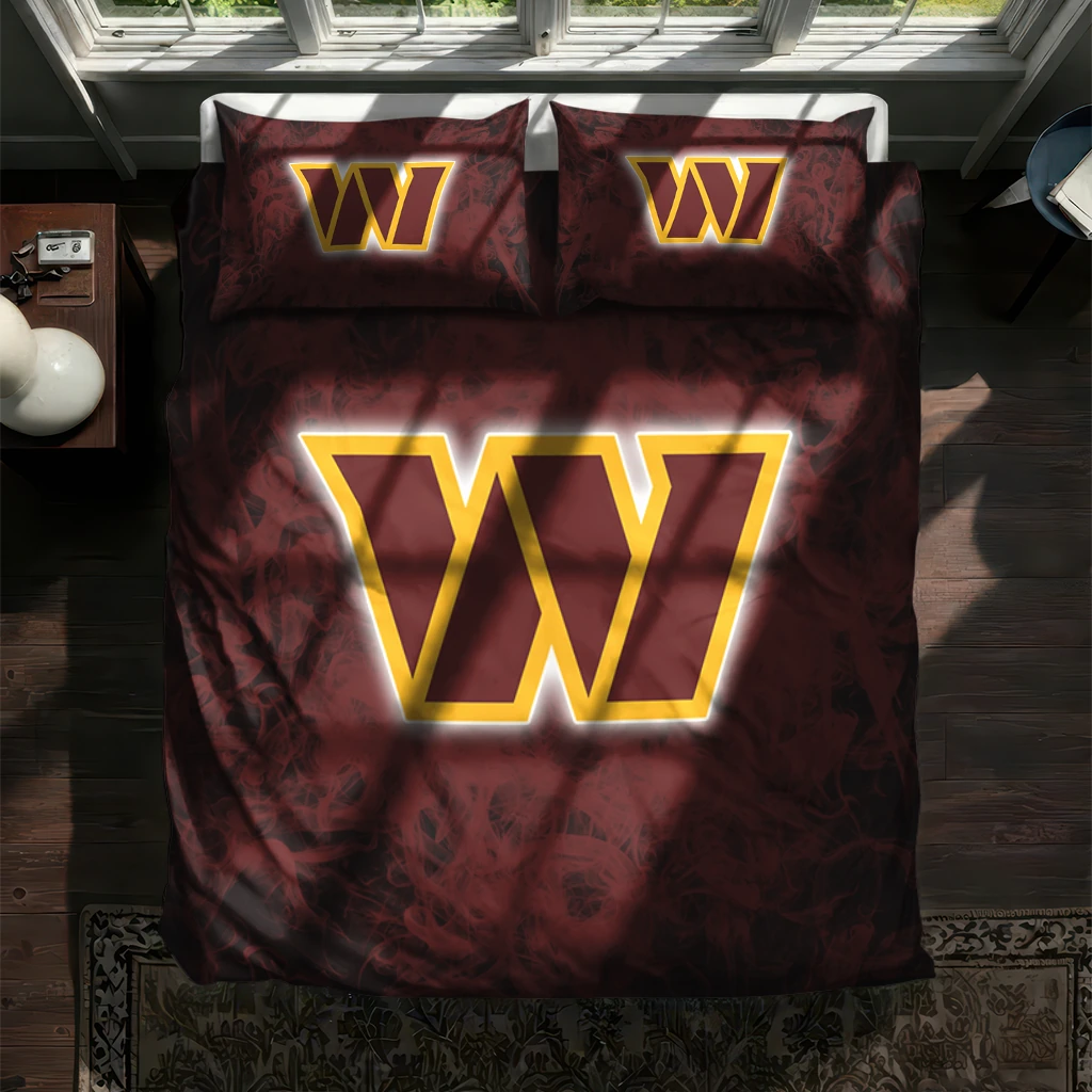 Washington Commanders Red Mist Bedding Set New Arrival Washington Commanders Red Mist Bedding Set New Arrival