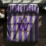 Washington Huskies Stripe Style Bedding Set Best Selling