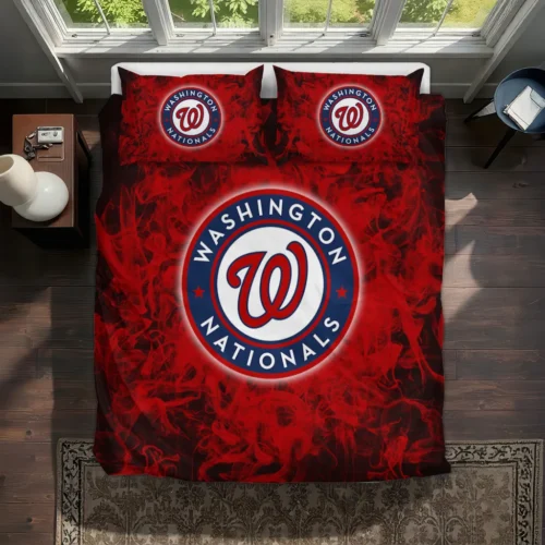 Washington Nationals Red Mist Bedding Set Best Selling