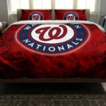 Washington Nationals Red Mist Bedding Set Best Selling