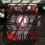 Washington Nationals Sunburst Splatter Bedding Set Best Selling