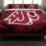 Washington State Cougars Red Mist Bedding Set Best Selling