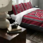 Washington State Cougars Stripe Style Bedding Set Best Selling