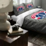 Washington Wizards Cracked Texture Bedding Set Best Selling