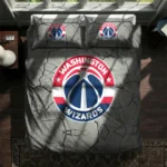 Washington Wizards Cracked Texture Bedding Set Best Selling