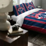 Washington Wizards Stripe Style Bedding Set Best Selling