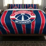 Washington Wizards Stripe Style Bedding Set Best Selling