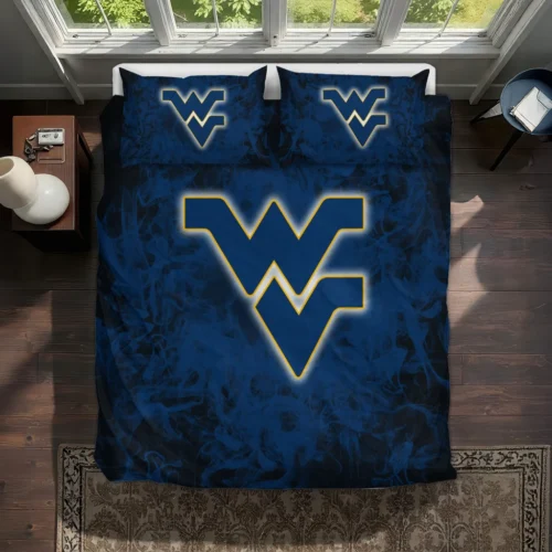 West Virginia Mountaineers Red Mist Bedding Set Best Selling