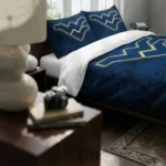 West Virginia Mountaineers Red Mist Bedding Set Best Selling