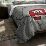 Western Kentucky Hilltoppers Cracked Texture Bedding Set Best Selling