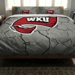 Western Kentucky Hilltoppers Cracked Texture Bedding Set Best Selling