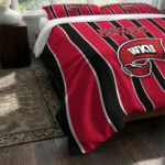 Western Kentucky Hilltoppers Stripe Style Bedding Set Best Selling