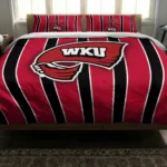 Western Kentucky Hilltoppers Stripe Style Bedding Set Best Selling
