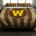Western Michigan Broncos Stripe Style Bedding Set Best Selling