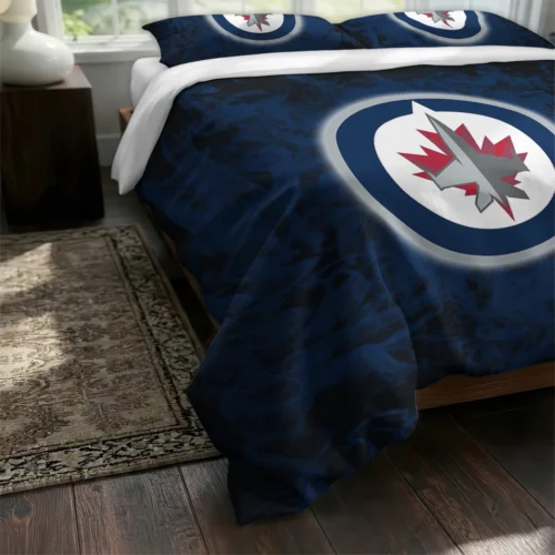 Winnipeg Jets Red Mist Bedding Set Fashion Forward