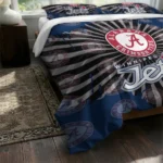 Winnipeg Jets Sunburst Splatter Bedding Set Best Selling