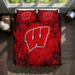 Wisconsin Badgers Red Mist Bedding Set Best Selling