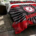 Wisconsin Badgers Sunburst Splatter Bedding Set Best Selling