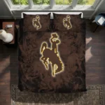 Wyoming Cowboys Red Mist Bedding Set Best Selling