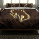 Wyoming Cowboys Red Mist Bedding Set Best Selling