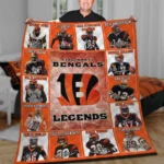 Cincinnati Bengals Blanket - Breathable Airy Texture Orange 1 remote 29f6f5274953 1.webp