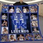Kentucky Wildcats Blanket - Long-lasting Color Fastness Blue 1 remote 2e1e99b6e47b 1.webp