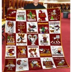 Washington Redskins Blanket - Minimalist Stripe Design Red 1 remote 504b3997680f 1.webp