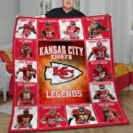 Kansas City Chiefs Blanket - Balanced Symmetrical Layout Red 1 remote b7b7fe129663 1.webp