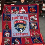 Florida Panthers Blanket - Durable Fiber Structure Red 1 remote ee1eafb8443f 1.webp